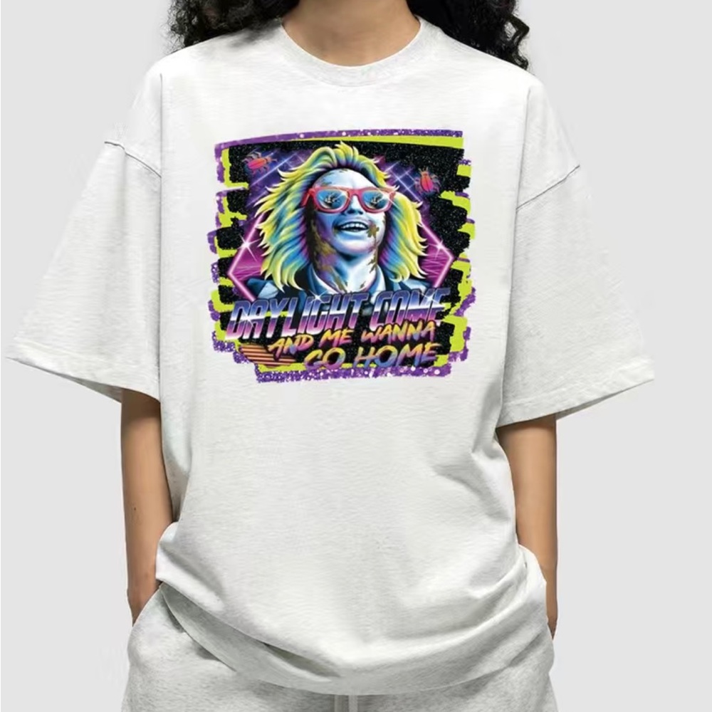 ✨Final offer✨Daylight Come and We Wana Go Home  Beatle Juice  T shirt.